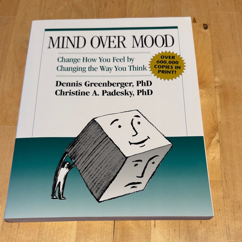 Mind Over Mood Book. NWOT.